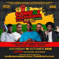COBO : Comedy Shutdown | Black History Month Special - Luton at The Hat Factory Arts Centre
