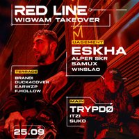 RED LINE: ESKHA - TECHNO, HARD BOUNCE & HARD TRANCE in DUBLIN at Wigwam Dublin