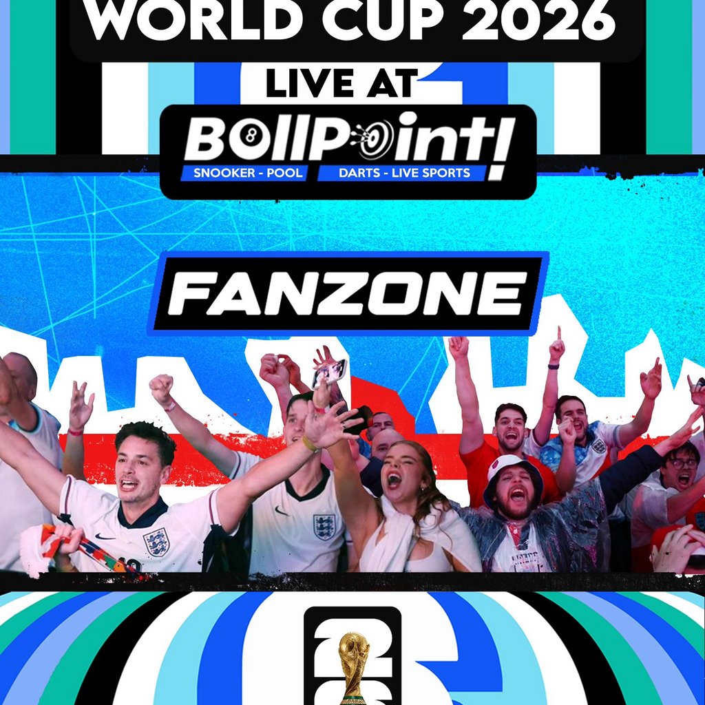 England vs Croatia @ BallPoint Fanz Zone