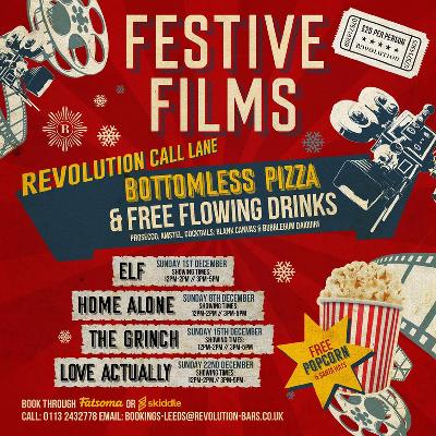 Elf - Festive Film, Bottomless Pizza & Free Flowing Drinks