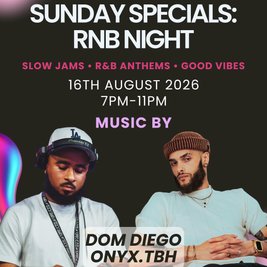 Sunday Specials: R&B Edition