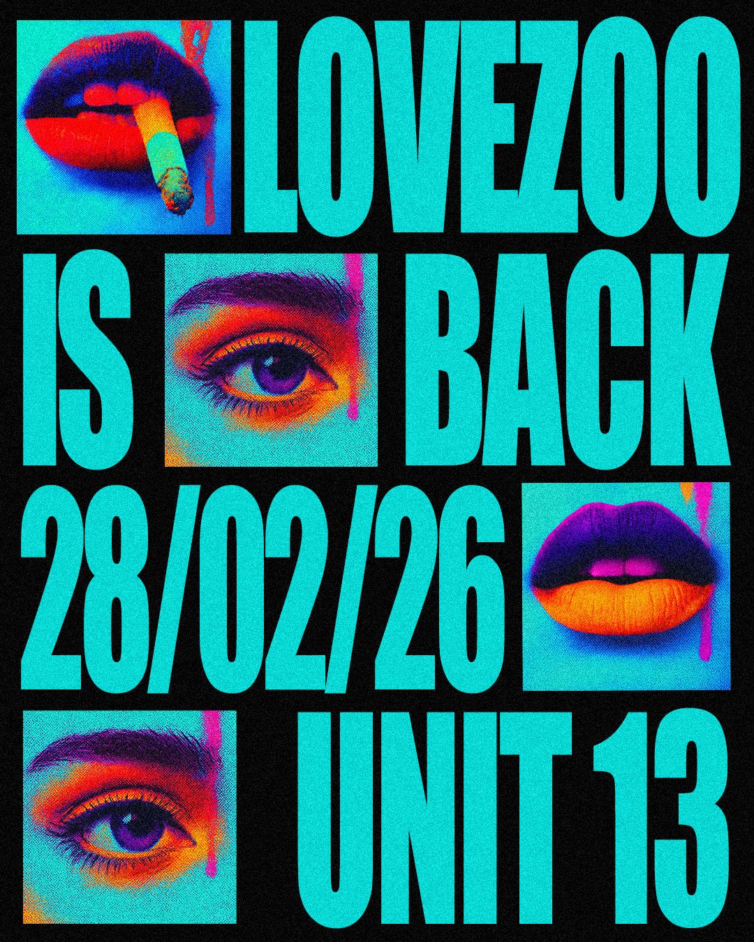 Tickets: LOVEZOO Returns for our First Unit 13 event of 2026|Sat
