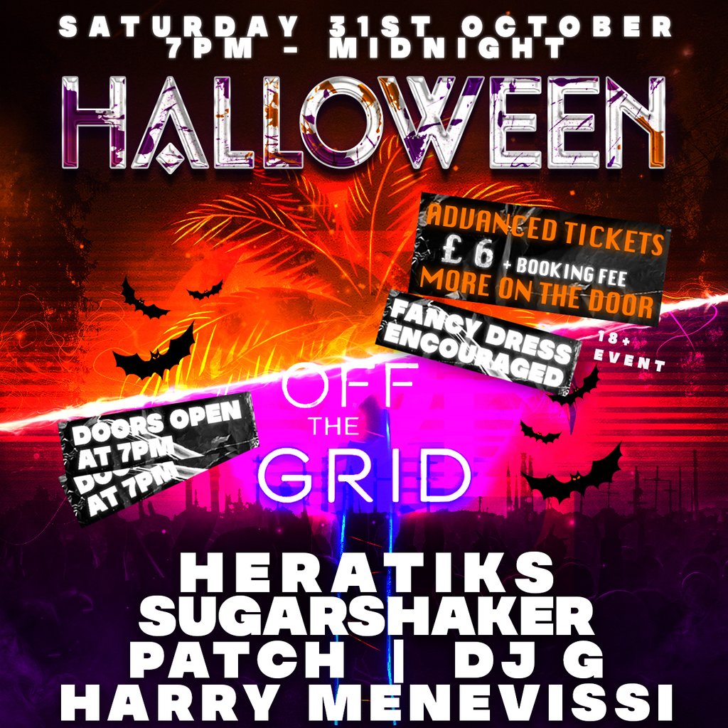OFF THE GRID | Nightmare on Clare Street | Bridgwater, Halloween