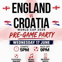 England World Cup Pre-Game Party | The Crown Hotel, Southwell at Crown Hotel