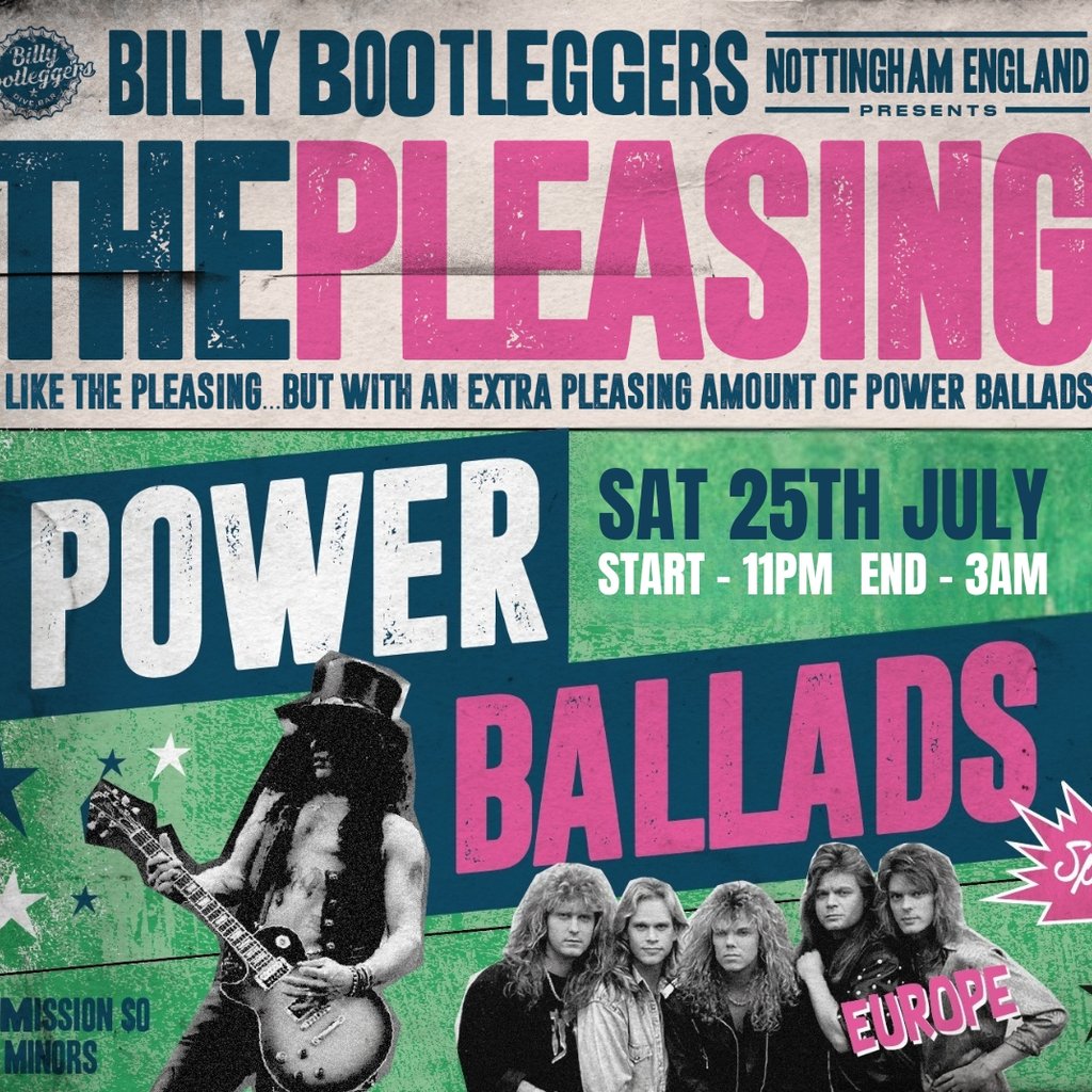THE PLEASING - Power Ballads Special
