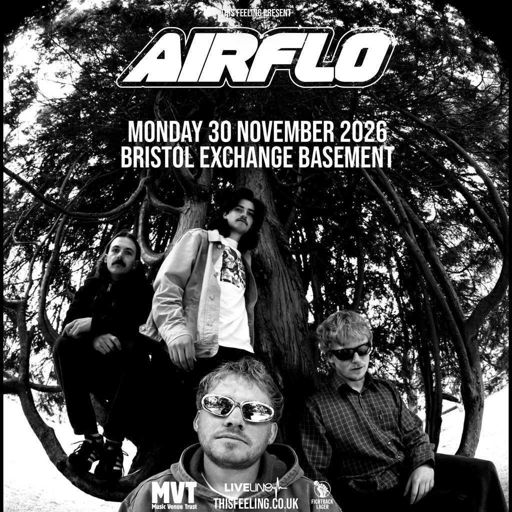 Airflo  - Bristol — gig artwork