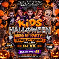 Kids Halloween Dress up Party at Ranger's Bar Lounge And Restaurant