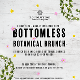 Botanical Bottomless Brunch Event Title Pic