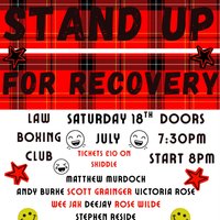 Stand Up For Recovery at Law Boxing Club