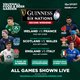 Six Nations Rugby All Games  Shown Live Event Title Pic