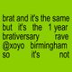 Killer Kitsch - Brat Rave - Birmingham Event Title Pic