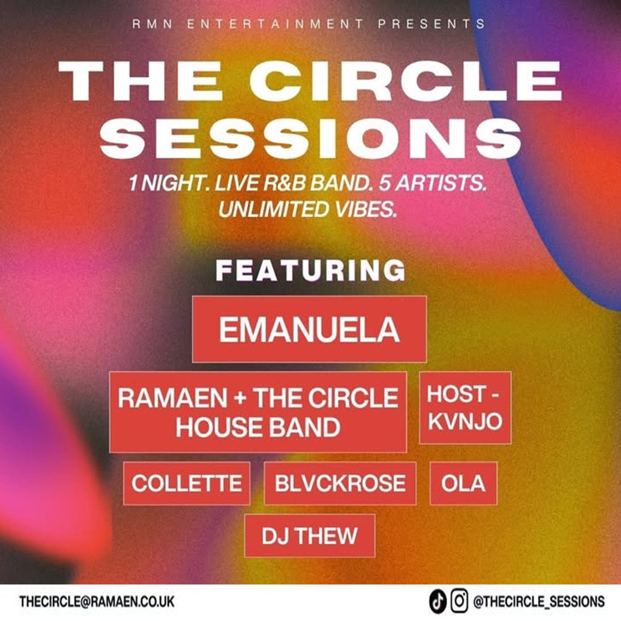 Tickets: The Circle Sessions | The Met Lounge Peterborough Fri 03