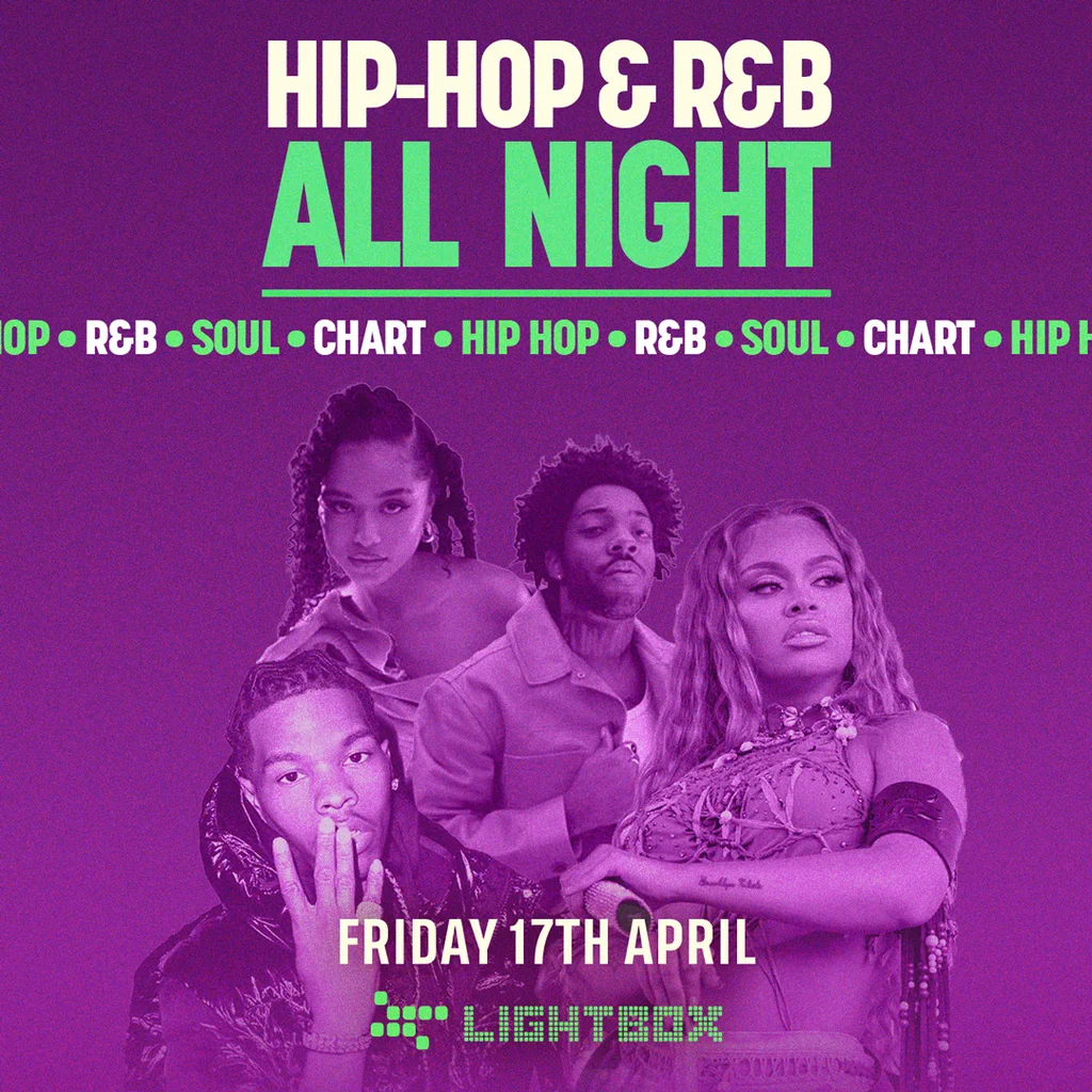 [FREE TICKETS] ﻿Hip Hop & R&B All Night @ Fire & Lightbox