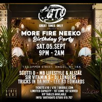 GTO - More Fire Neeko Birthday Party at Hoxton And Porter
