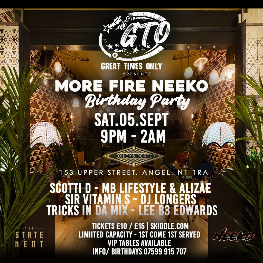 GTO - More Fire Neeko Birthday Party
