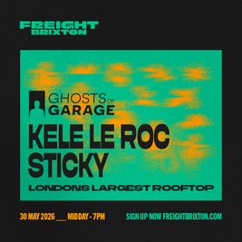 Ghosts of Garage Rooftop Day Party W Kele Le Roc & Sticky