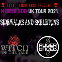 SIDEWALKS AND SKELETONS + WITCH OF THE VALE + AUGER at The Louisiana