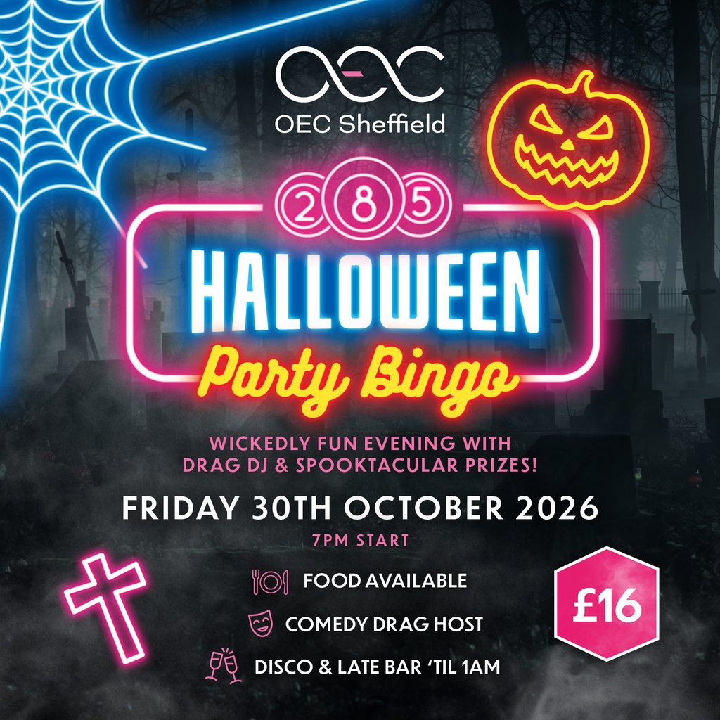Halloween Bingo at The OEC, Sheffield