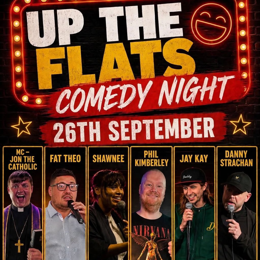 Silent Filter Entertainment presents: Up The Flats comedy night at Castle Vale Residents Association Club, Birmingham