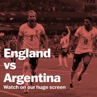 England v Argentina Fan Zone at Chew's Yard
