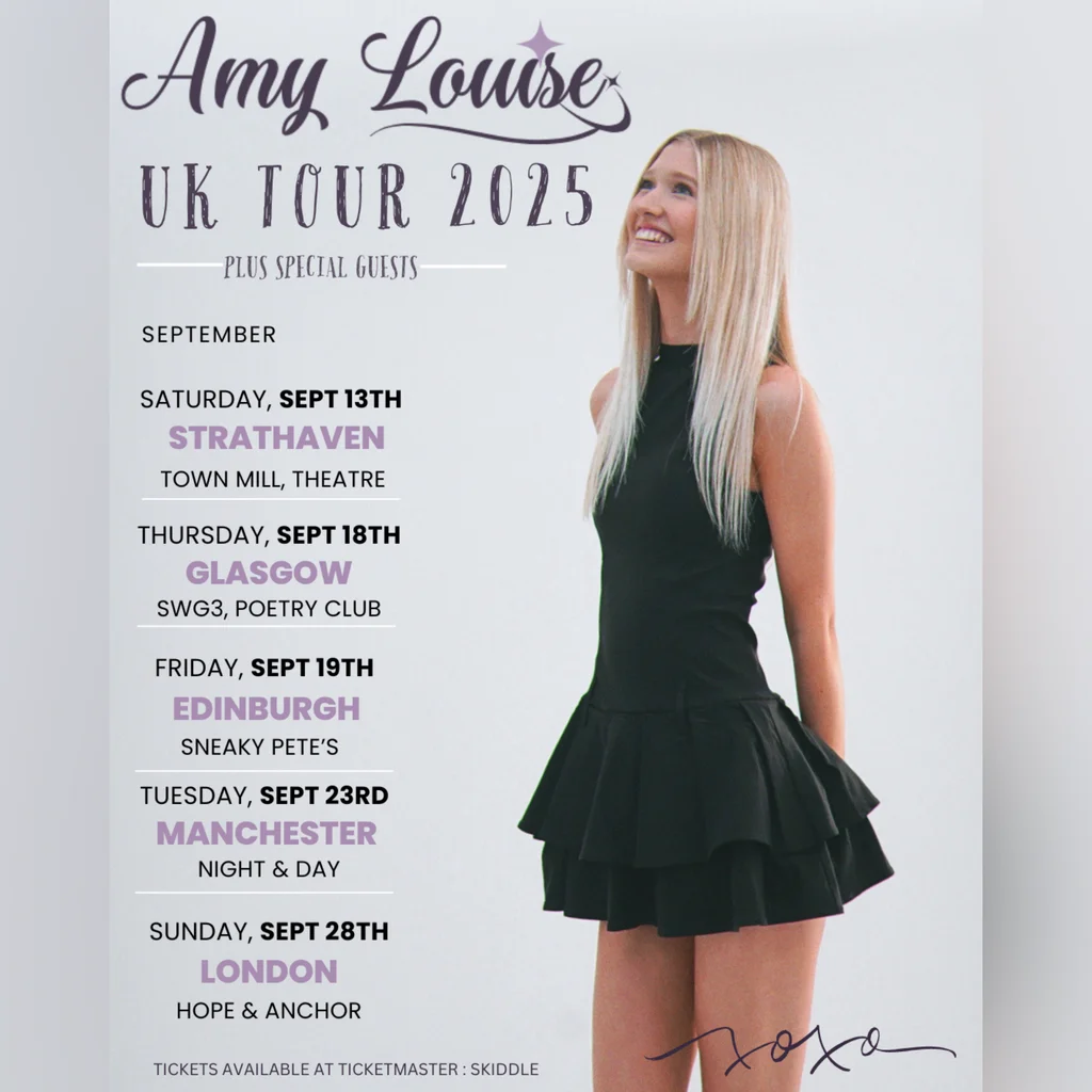 Amy Louise- Debut UK Tour: Hope & Anchor