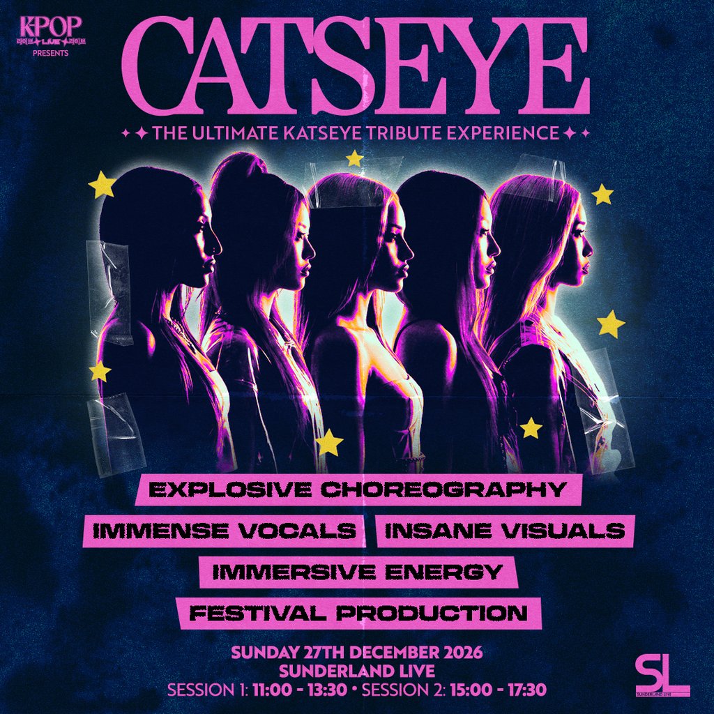 CATSEYE | RM Arena, Sunderland at Sunderland Live, Houghton-le-Spring
