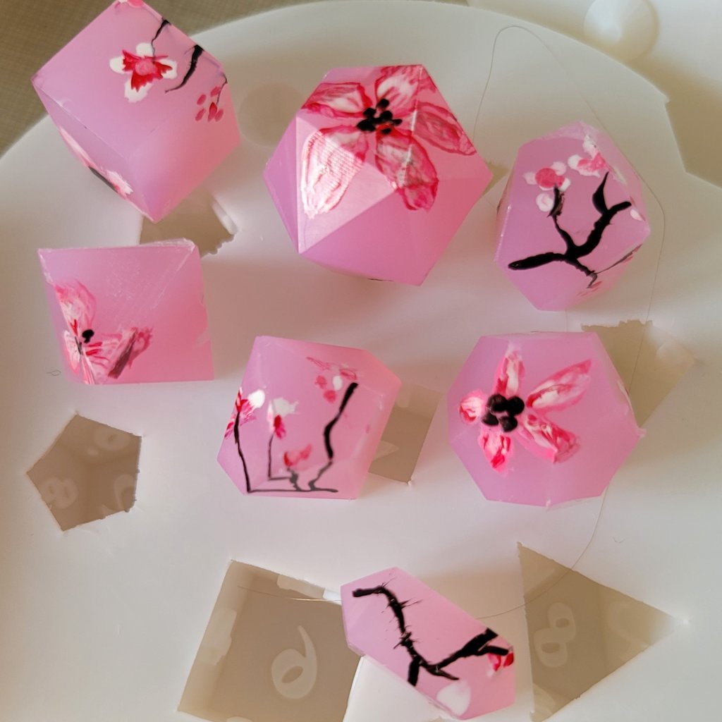 Dice Customisation Workshops at Ancient Robot Workshop, Edinburgh