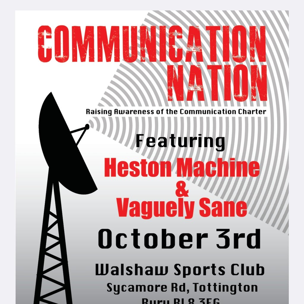 Communication Nation 3 — gig artwork