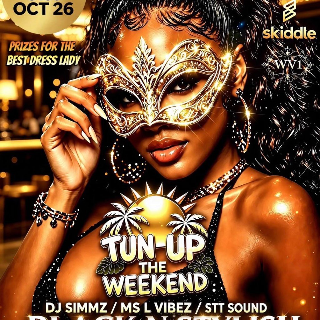 Tun up the weekend black and stylish at WV1 Cocktail Bar, Wolverhampton