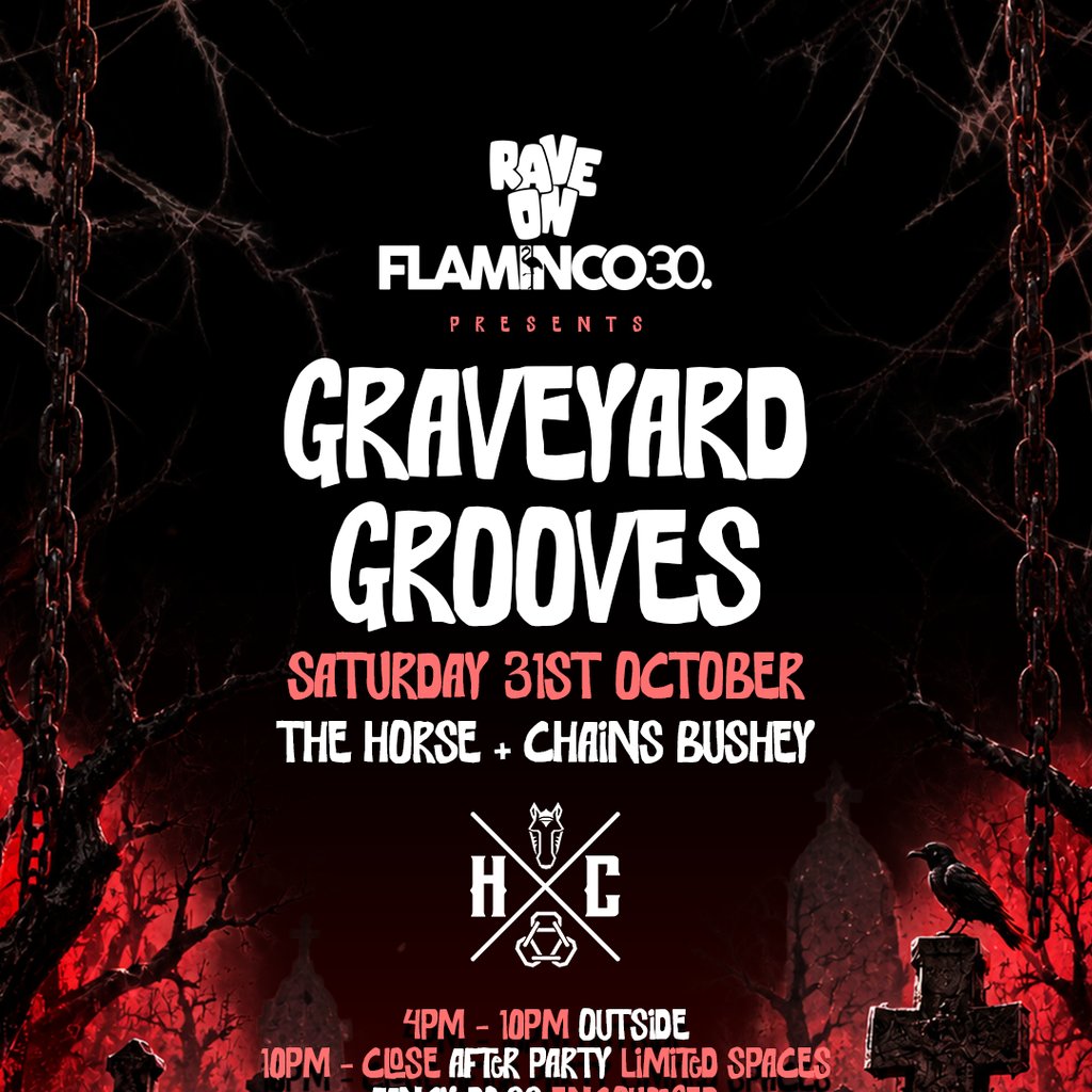 Rave On x Flaminco30 Present Graveyard Grooves