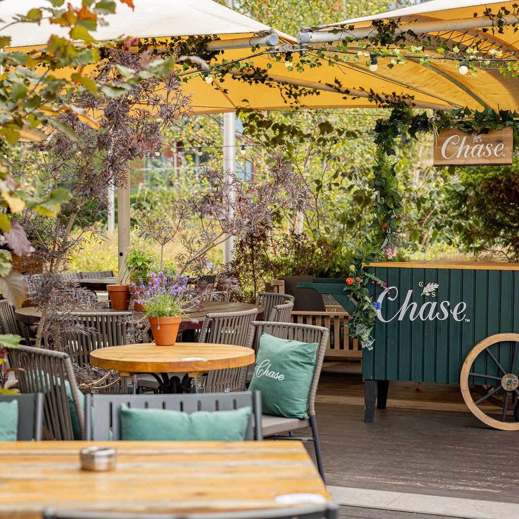Chase Spirits transforms Battersea's The Waterfront Pub garden