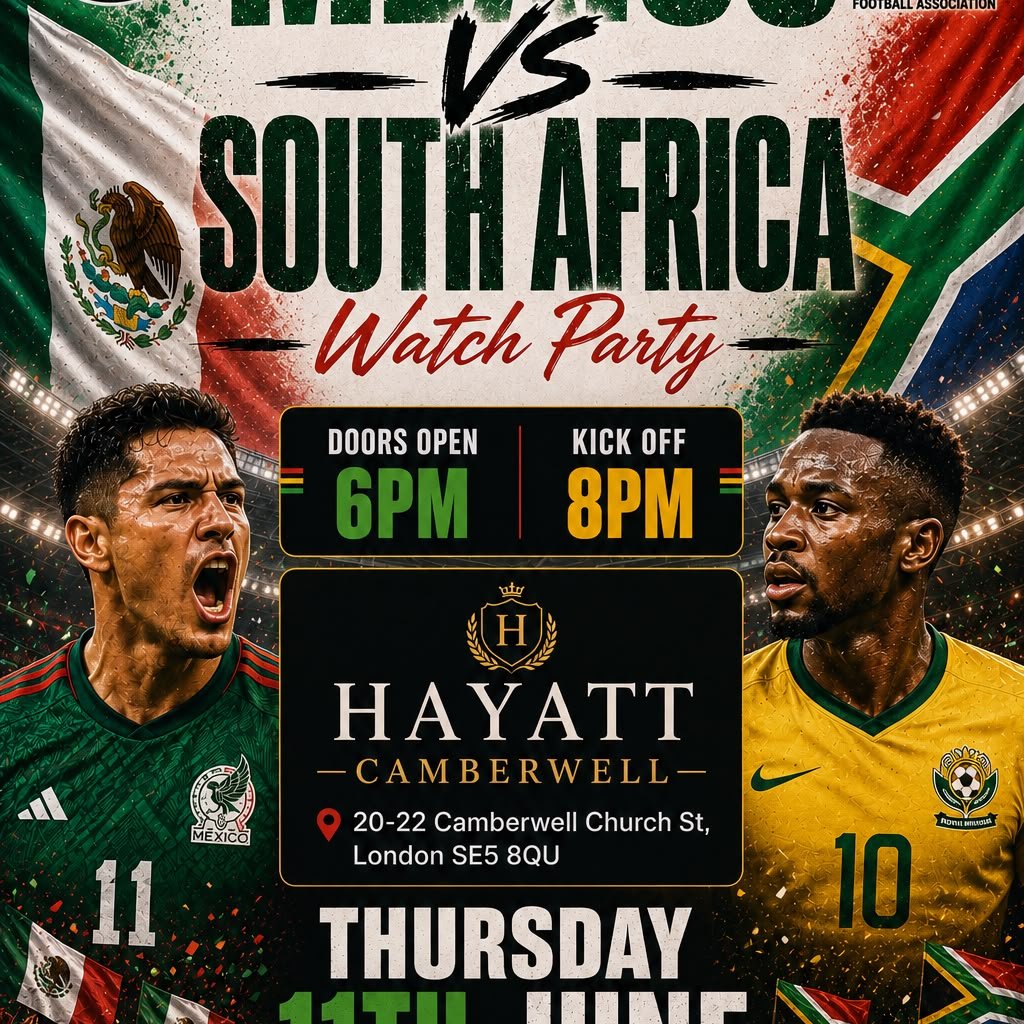 Mexico VS South Africa - Watch Party