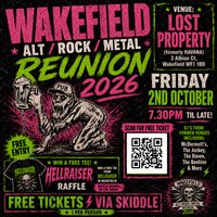 Wakefield ALT / ROCK / METAL Reunion 2026 at Lost Property