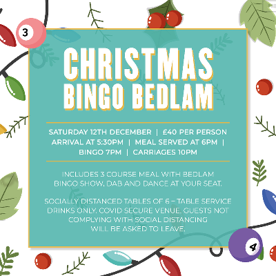 Christmas Bingo Bedlam
