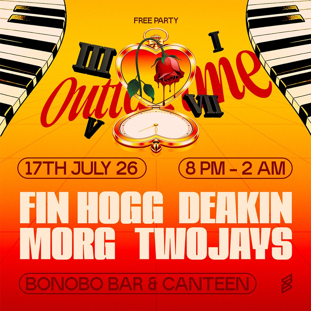 Outta Time| 17.07.26 | Bonobo Bar & Canteen