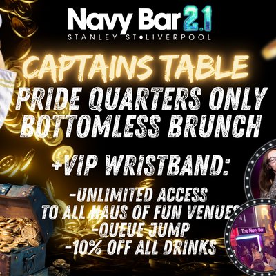 The Captain's Table: A Nautical Drag Queen Bottomless Brunch