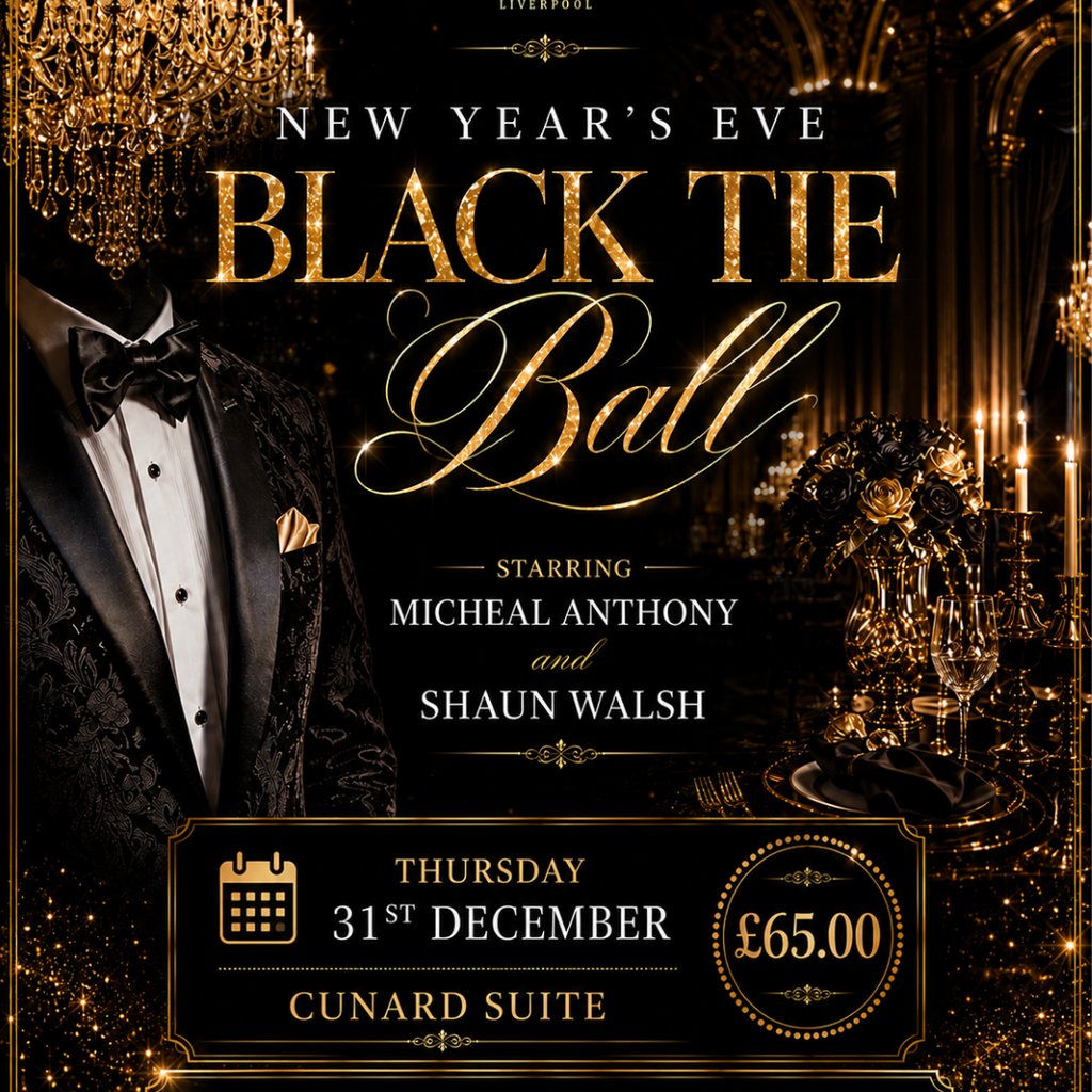 ✨ THE CUNARD PRESENTS: NEW YEAR’S EVE BLACK TIE BALL 2026 ✨