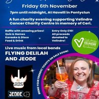 Velindre Fundraiser in memory of Ceri Hatcher at Haveli   Pontyclun