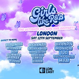 Girls Like R&B - Summer Open-Air Festival - Sat 12th September