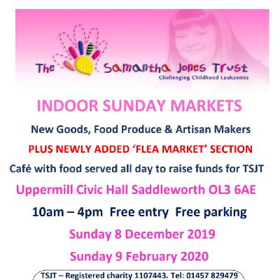 the Samantha Jones Trust indoor market