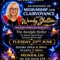 Evening of mediumship at The Airedale Heifer