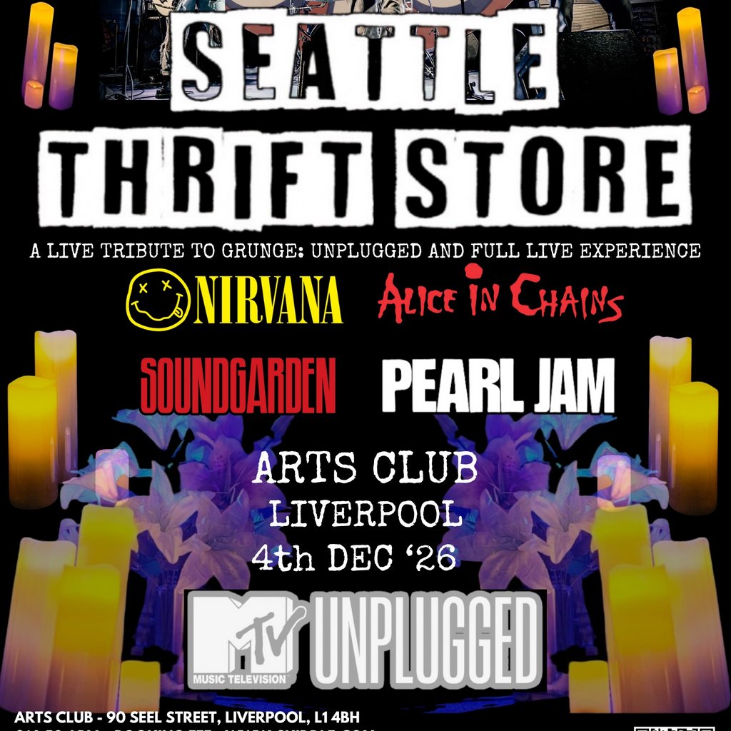Seattle Thrift Store - a live tribute to Grunge