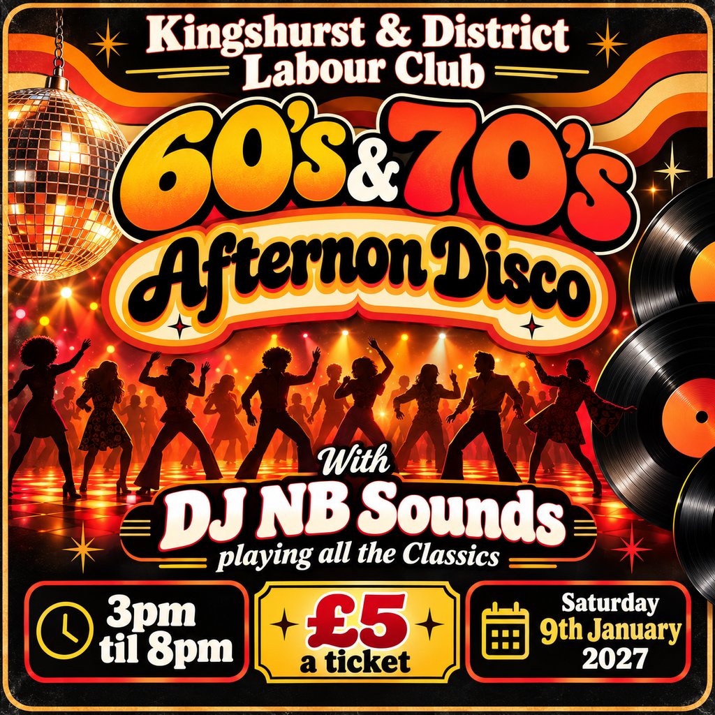 60's & 70's Afternoon Disco