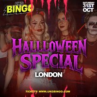 UKG BINGO Sat 31st October London Halloween special at Duo Clapham