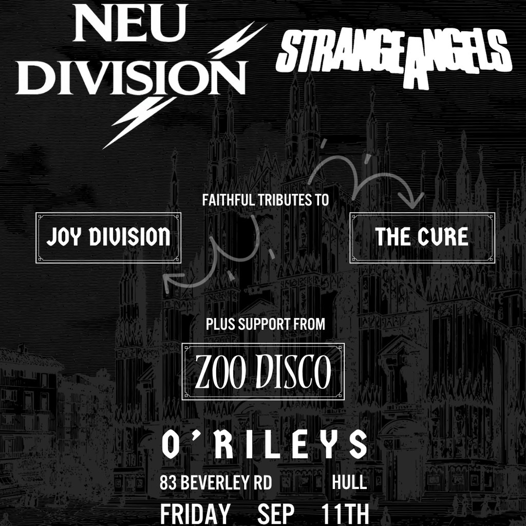 Neu Division, Strange Angles & Zoo Disco at O'Rileys Image