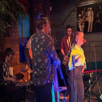 Live music: Louis Louis Louis and Niamh Kavanagh at Leopold Square, , England