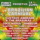 Funky Drummer x Phonetics x La Rumba's Brazilian Carnival Event Title Pic