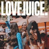 LoveJuice Pool Party at Mogli Marbella - Bank Hol Sat 29 August at Mogli Marbella