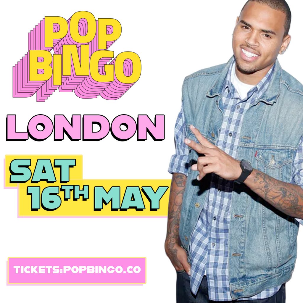 POP Bingo Saturday 16th May London