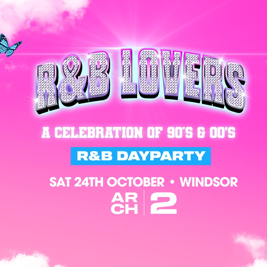 R&B Lovers - Saturday 24th October - Arch 2